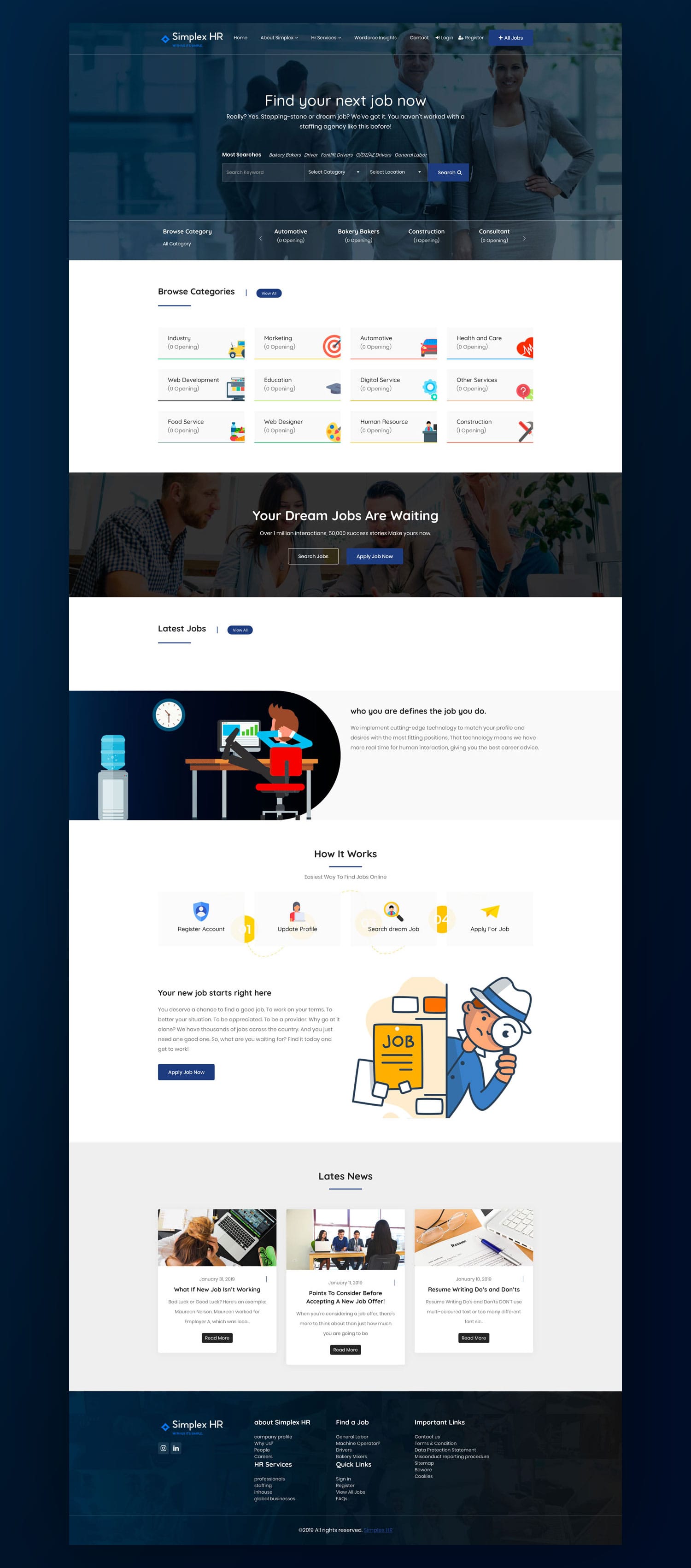 simplexhr-bg UI UX Design
